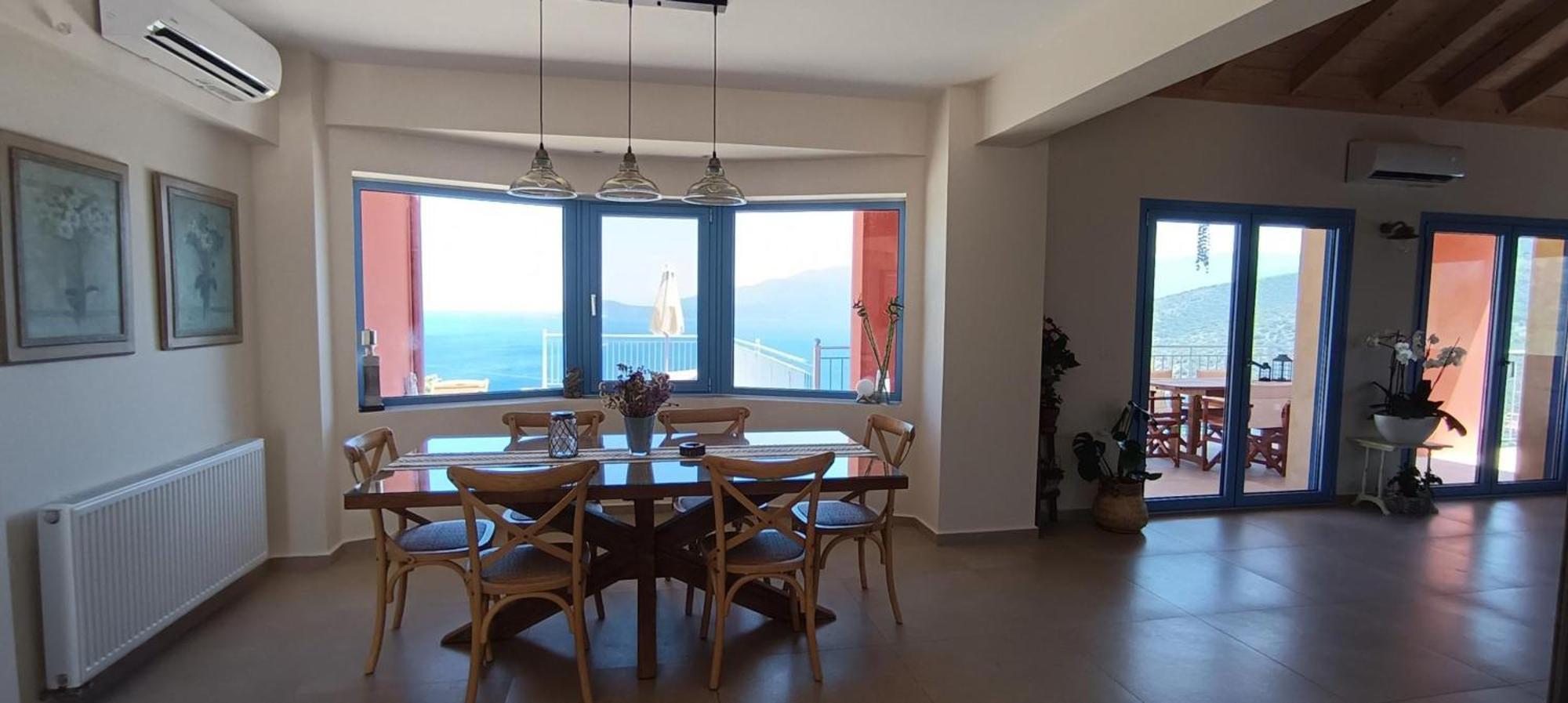 Augustela Villa Seaview Vacation Villa Agia Efimia Eksteriør billede