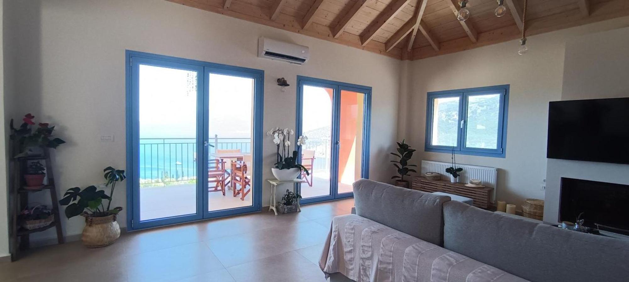 Augustela Villa Seaview Vacation Villa Agia Efimia Eksteriør billede