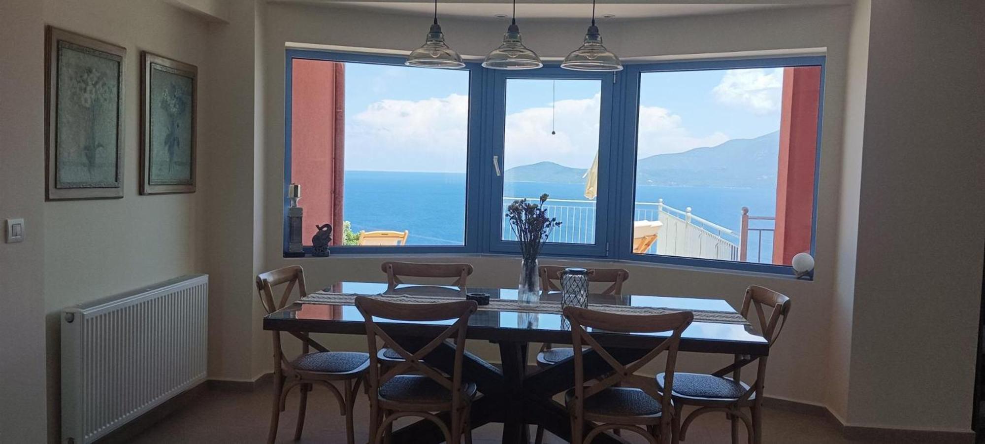 Augustela Villa Seaview Vacation Villa Agia Efimia Eksteriør billede