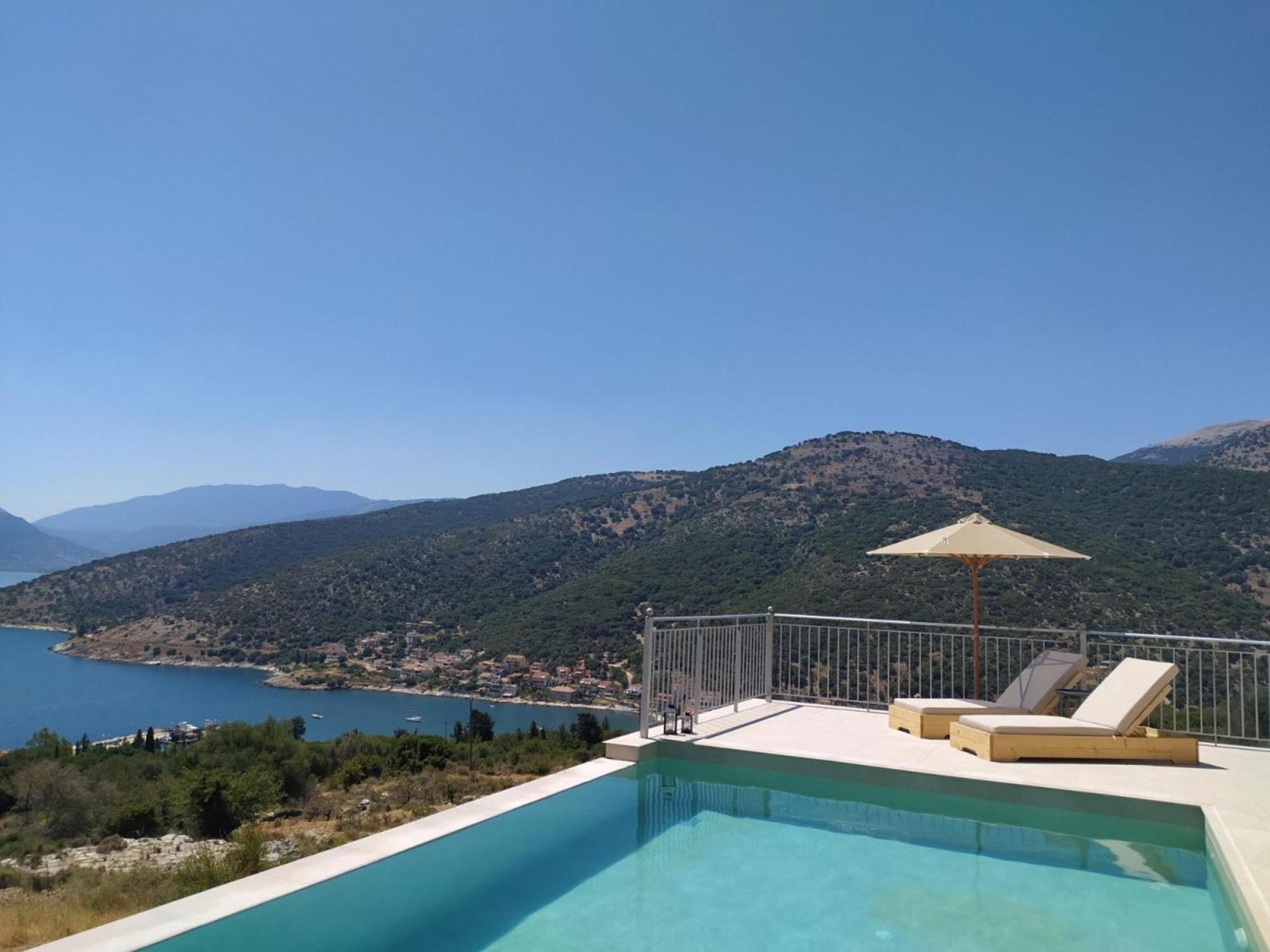 Augustela Villa Seaview Vacation Villa Agia Efimia Eksteriør billede