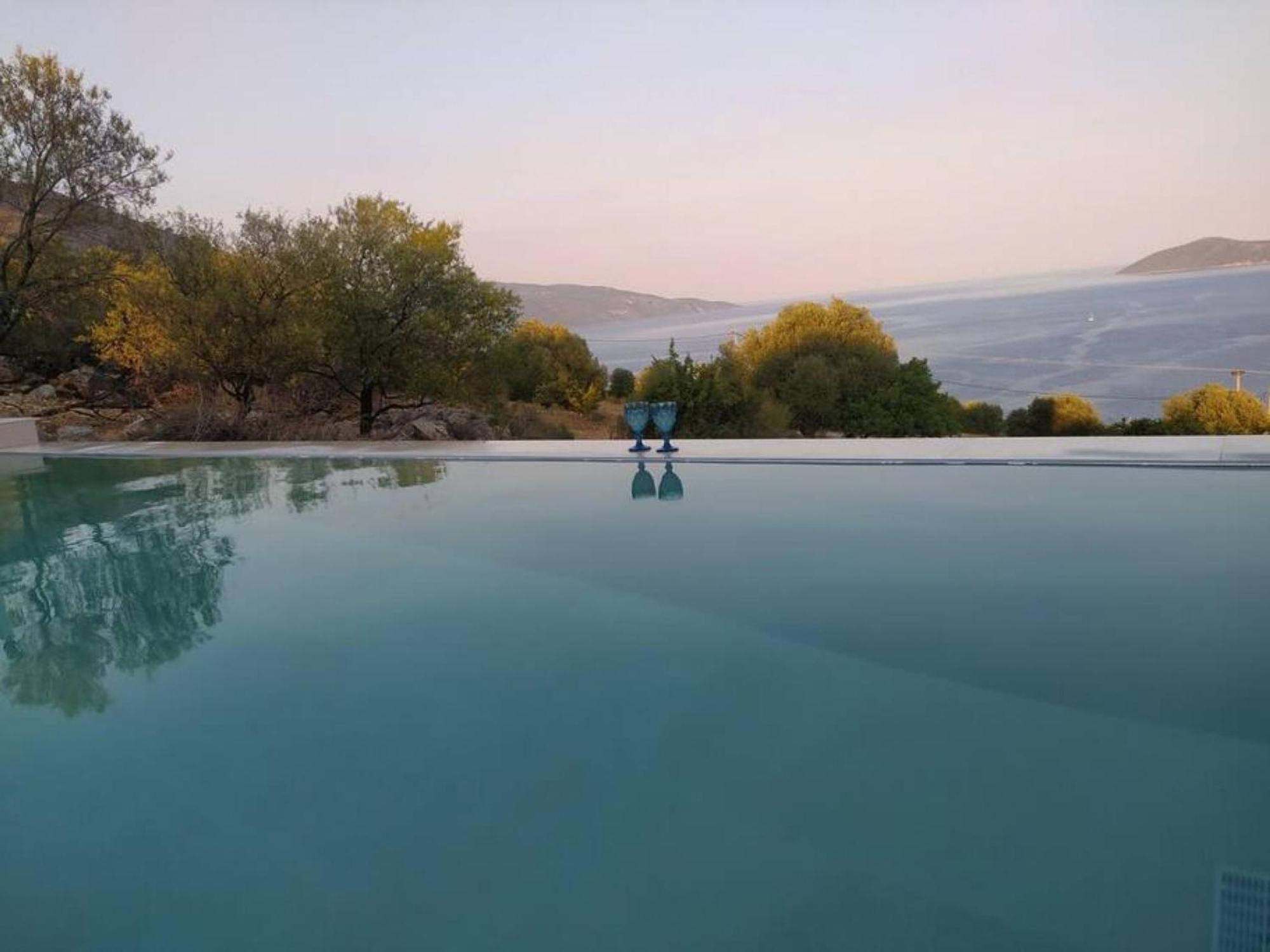 Augustela Villa Seaview Vacation Villa Agia Efimia Eksteriør billede
