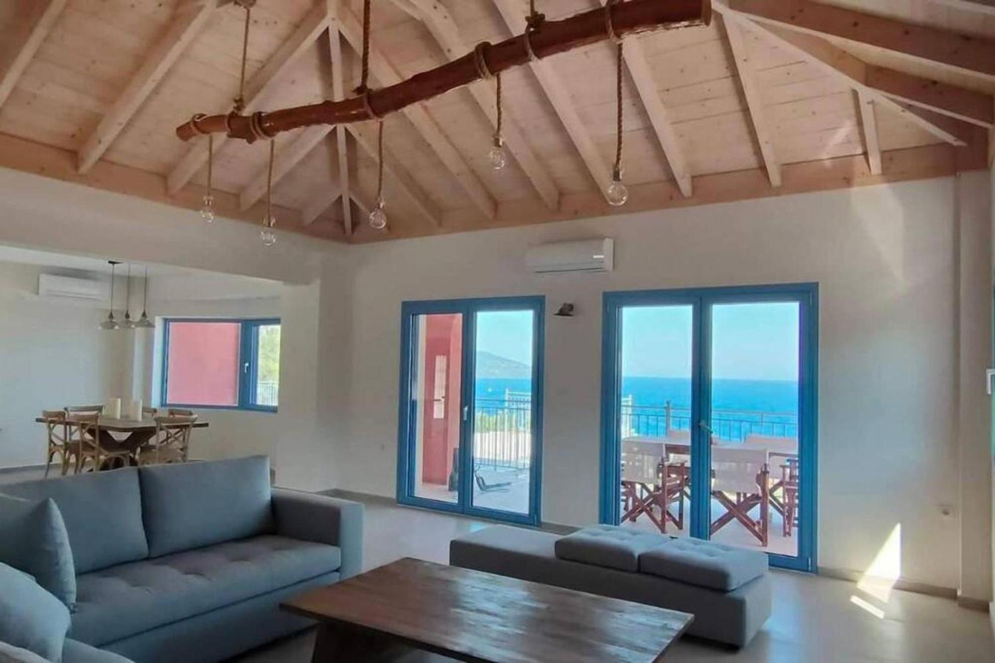 Augustela Villa Seaview Vacation Villa Agia Efimia Eksteriør billede