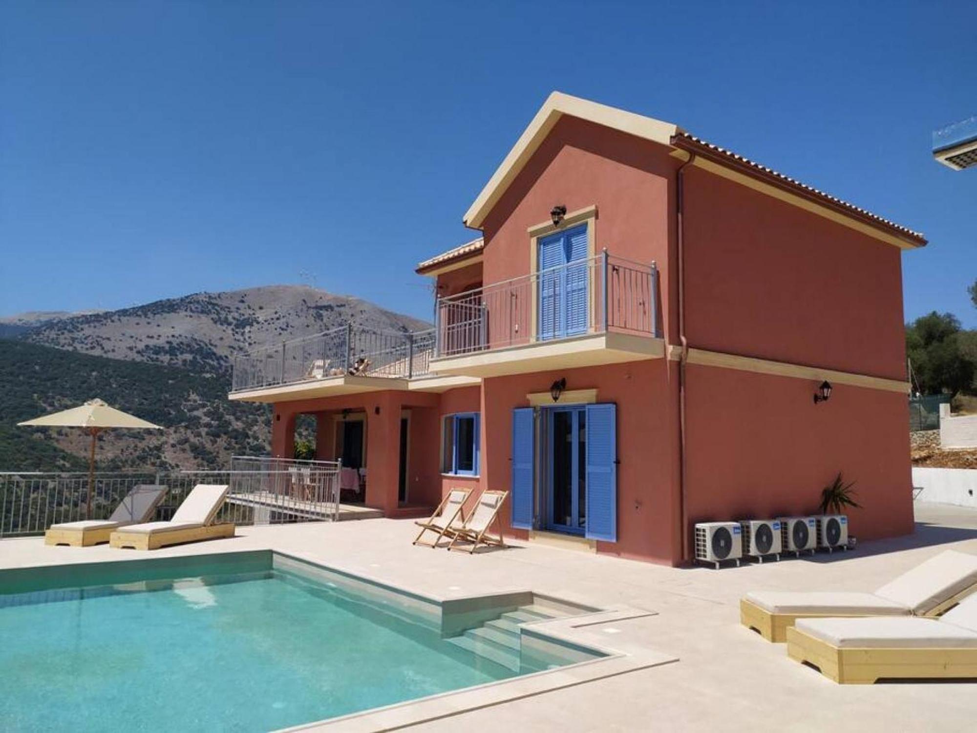 Augustela Villa Seaview Vacation Villa Agia Efimia Eksteriør billede